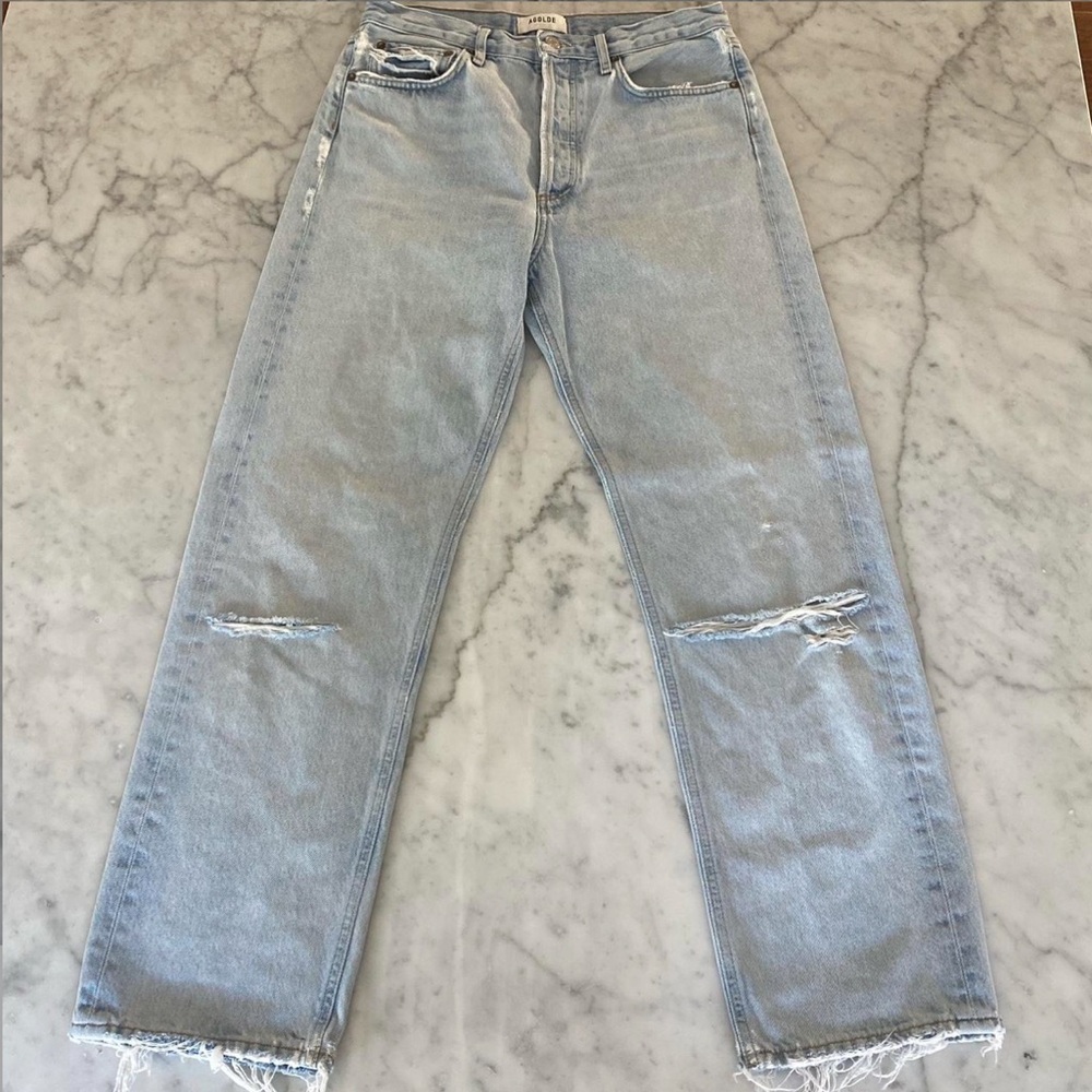 Women’s Agolde 90s mid rise loose fit size 27